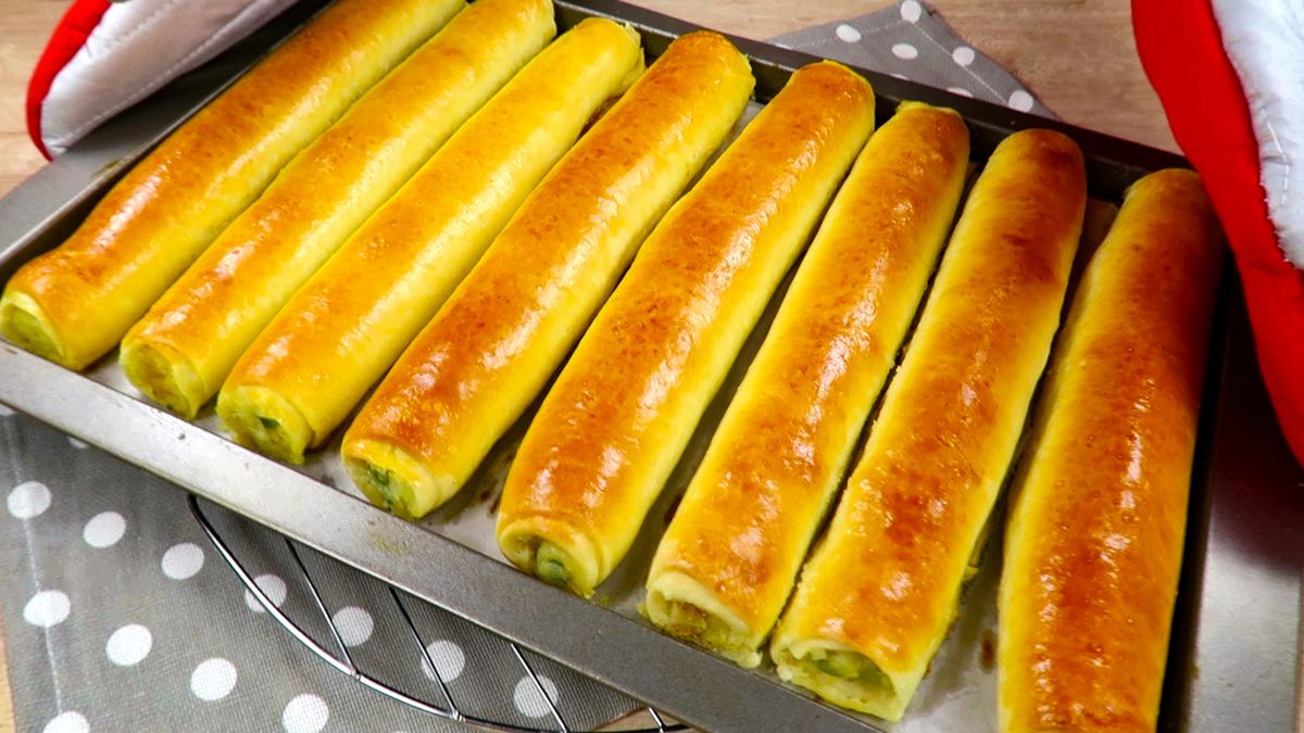 Слоёные трубочки, которые обгонят любые пирожки: быстрый и вкусный рецепт