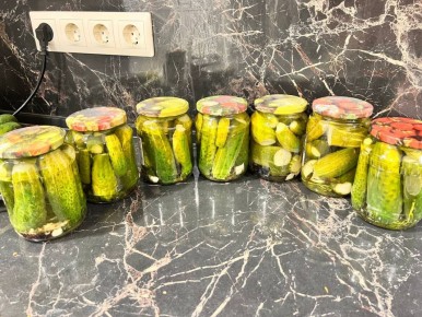 Легкие заготовки огурцов на зиму