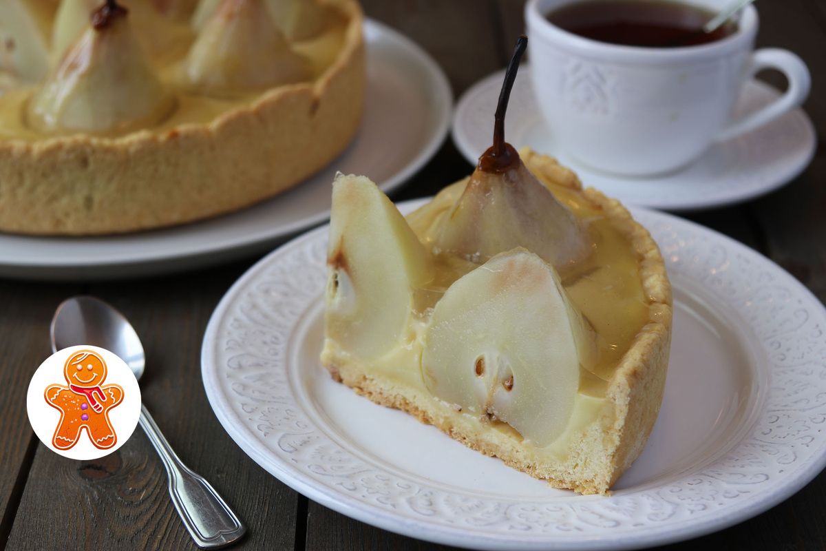 Пирог "Груши в хрустале"