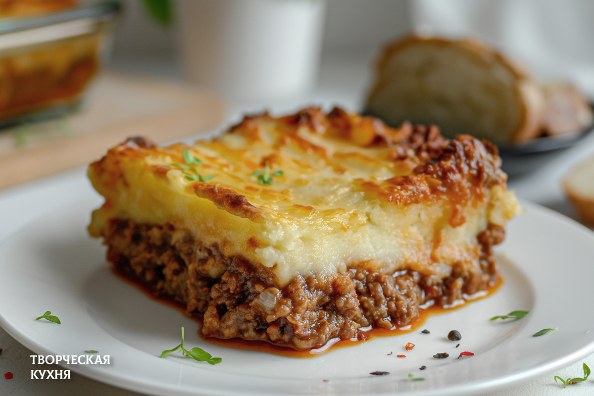 Как приготовить традиционный ирландский картофельный пирог с мясом и травами