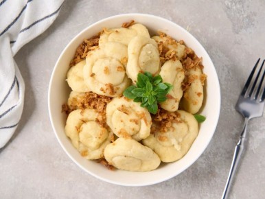 Ленивые вареники: быстрое угощение в форме грибочков