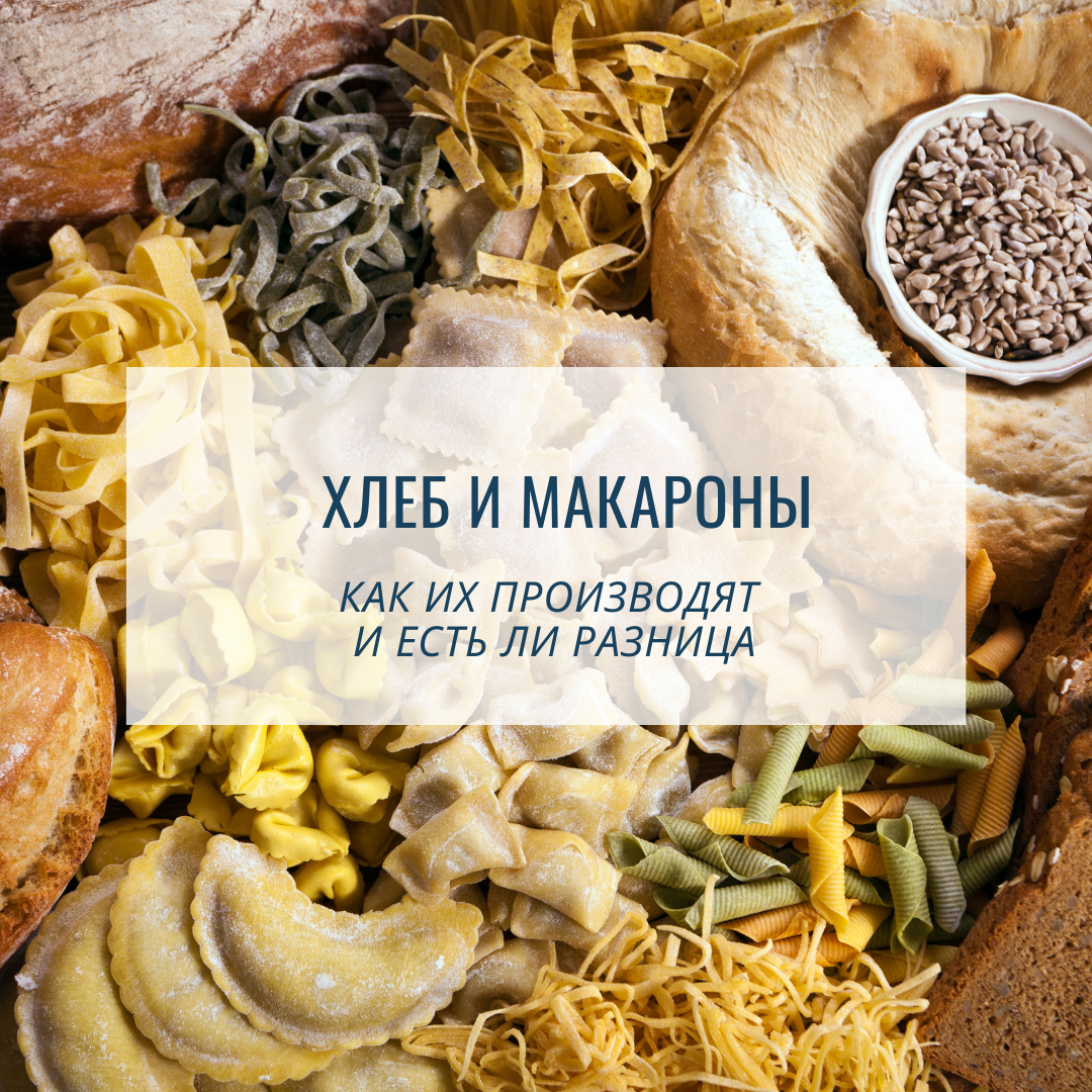 Хлеб и макароны: правда о здоровом питании