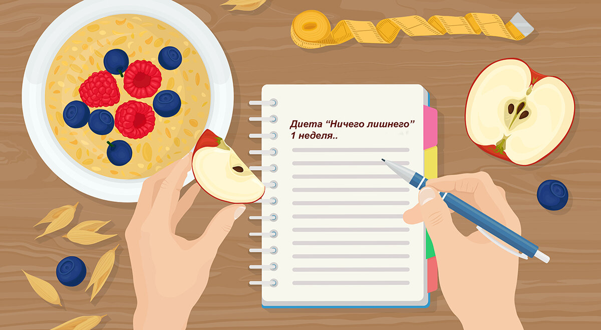 Как быстро сбросить 8 килограммов к Новому году: план диеты на три недели