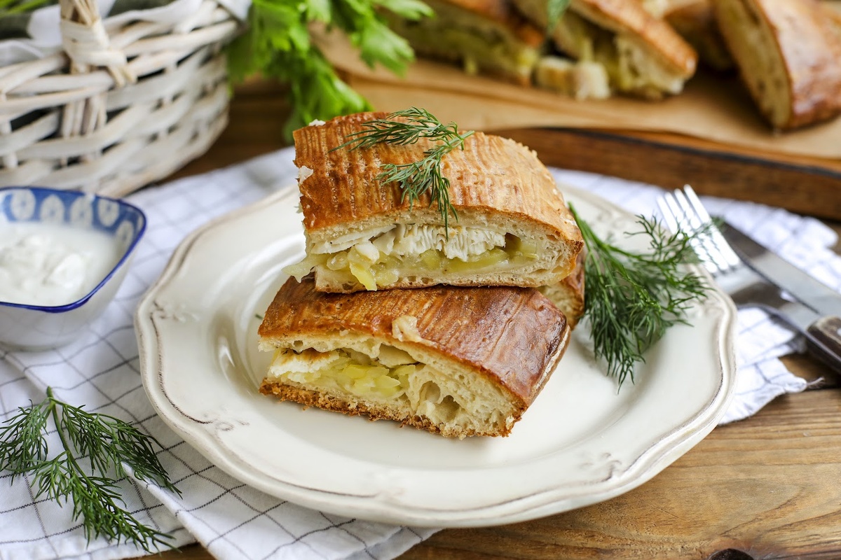 Сибирский пирог с хеком и картофелем: вкус от традиций до современности