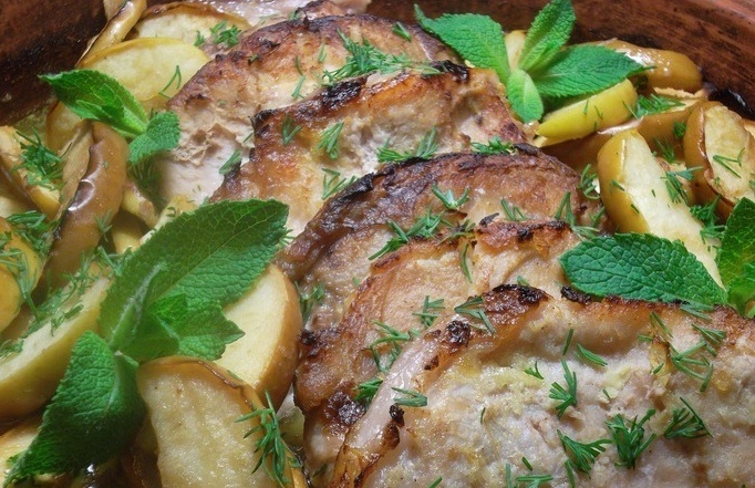 Свинина по-валлийски