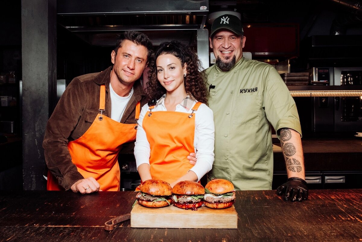 Зепюр и Павел Прилучные презентовали новое кулинарное приложение "Кухня"