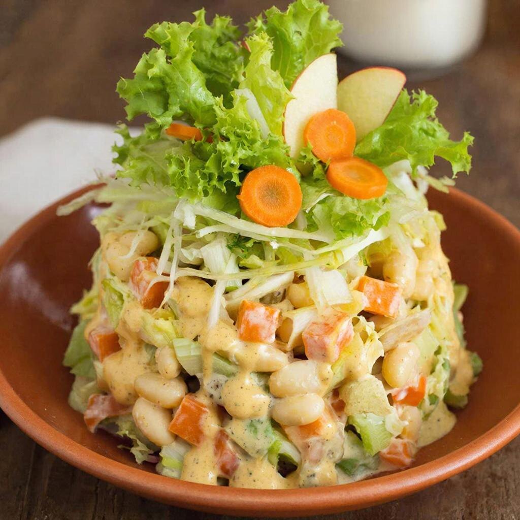 Салат с фасолью и морковью: легкий рецепт на каждый день