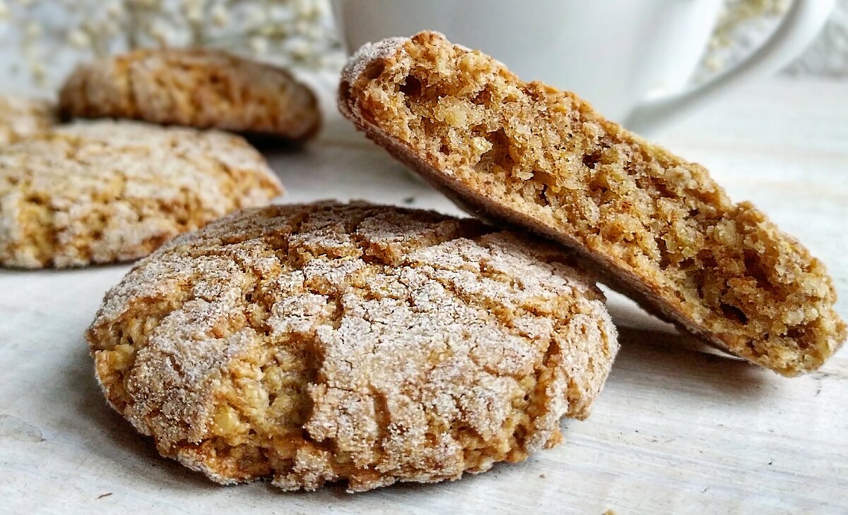 Здоровое овсяное печенье с лимоном: легкий рецепт без сахара и глютена