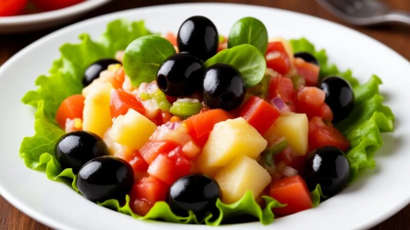 Удивите гостей оригинальным новогодним салатом от кулинарного эксперта