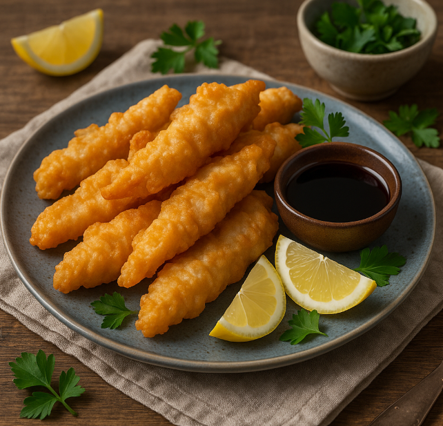 Рыба в темпуре: искусство японского кулинарного волшебства