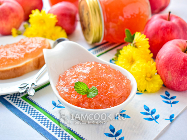 Идеальный яблочный джем для зимних угощений