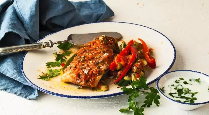 Праздник вкуса: рыба с овощами в конверте