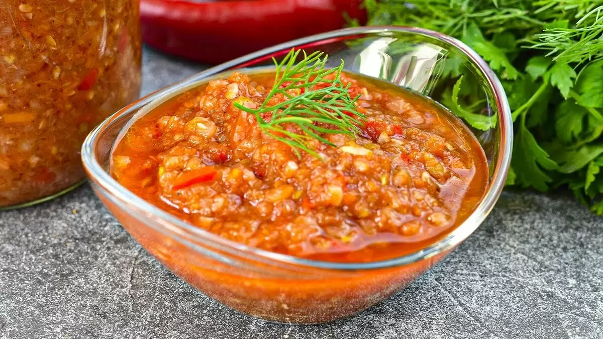 Кабачковая аджика: вкус, который запомнится