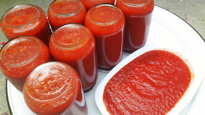 Уникальный кетчуп из кабачков: простая рецептура для зимних запасов
